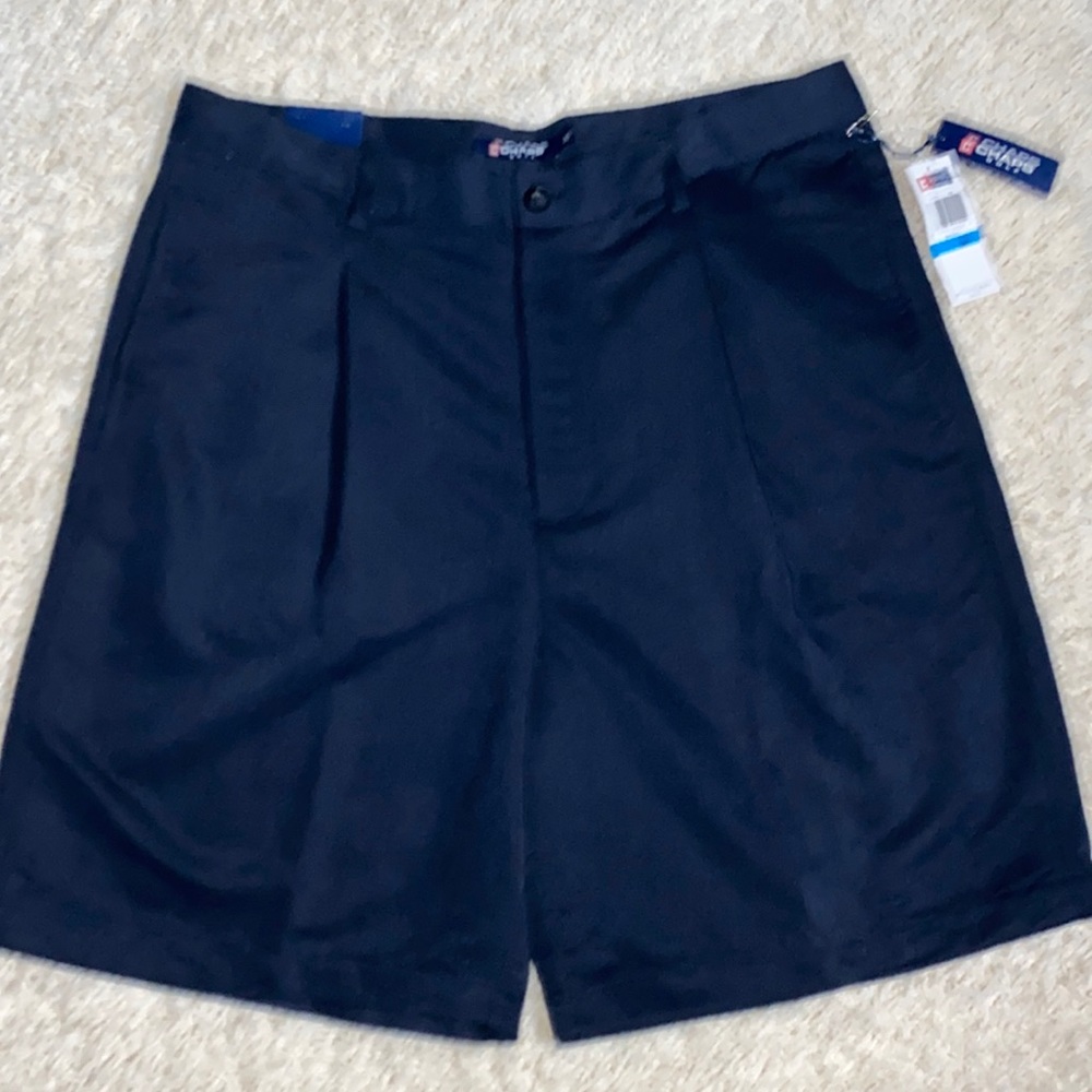 Chaps golf mens dark blue shorts